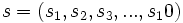 s = (s_1,s_2,s_3,...,s_10)