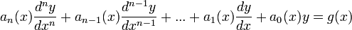 a_nx \fracd^nydx^n + a_n-1x \fracd^n-1ydx^n-1 + ... + a_1x\fracdydx + a_0xy = gx\,\!