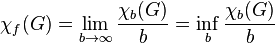 \ki_ {
f}
(G) = \lim_ {
b \to\infty}
\frac {
\ki_ {
b}
(G)}
{
b}
= \inf_ {
b}
\frac {
\ki_ {
b}
(G)}
{
b}