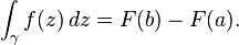 \int_\gamma f (z) '\' 