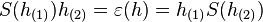 S (h_ {
(1)
}
)
h_ {
(2)
}
\varepsilon (h) = h_ {
(1)
}
S (h_ {
(2)
}
)