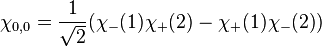 \ki_ {
0,0}
= \frac {
1}
{
\sqrt {
2}
}