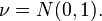 
\displaystyle \nu = N(0,1).
