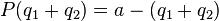 P (q_1+q_2) = - (q_1+q_2)