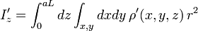 mi {
z}
'= \int_ {
0}
^ {
Al}
dz \int_ {
x, y}
dks-dy '\' 