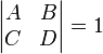 \left| \begin{matrix}
 A 