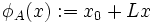 \fi_A (x): = ks_0-+ L x