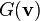 G (\bold {
v}
)