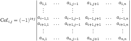 comment calculer le determinant d une matrice