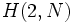 H (2, N)