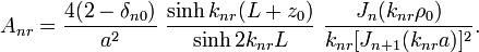 A_ {
nr}
\frac {
4 (2-\delta_ {
n0}
)
}
{
a^2}
'\' 