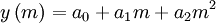 i\left (m \right) = a_0-+ A1 m