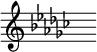 { \omit Score.TimeSignature \key es \minor s^"" }