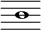 { \omit Score.Clef \time 2/1 \omit Score.TimeSignature \override Score.SpacingSpanner.shortest-duration-space = #0 \relative c'' b1 }