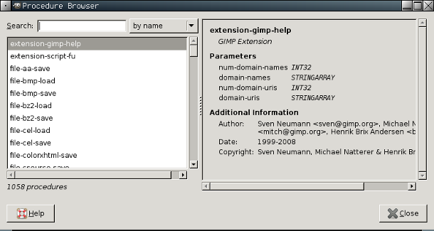 Datei:Gimp-Procedural-Browser.png