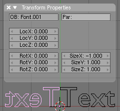 Datei:Blender3D Gespiegelter Text.png