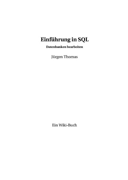 Datei:Einführung in SQL.pdf