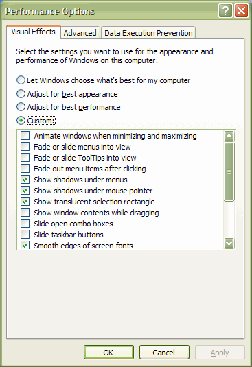 File:QEMU XP performance options.png