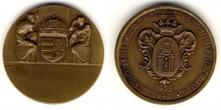 Fájl:A Félegyházi Ipartestület kiállítása 1935 (Szödy - Sz.R. - Ludvig) v.br. érem 46 mm.jpg