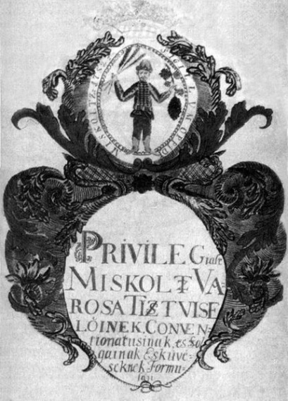 Fájl:Miskolc címere, 1687.jpg