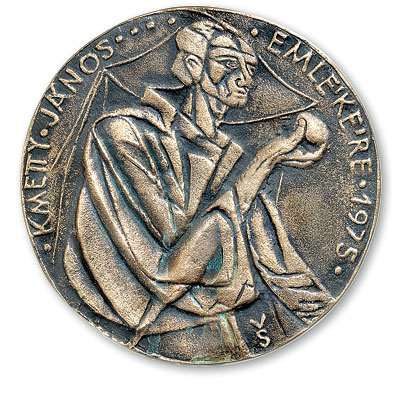 Fájl:Veres-sándor lászló, Kmetty János, 2003, bronz, 113 mm.jpg