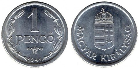 Fájl:Berán Lajos, 1 pengő, 1941 Alumínium; 23,7 mm.jpeg