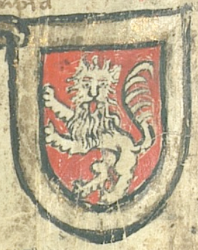 Fájl:Losonci Bánffy Margit címere, 1410, Wiener Handschrift des Wappenbuchs von Sankt Christoph auf dem Arlberg.png