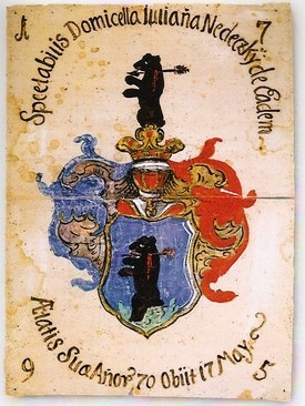 Fájl:Nedeczky Júlia halotti címere 1795.jpg