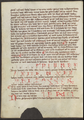 "Szaracén" betűk Mandeville utazásaiból, 1300 - 1399. Staatsbibliothek zu Berlin, Ms. germ. fol. 550, fol. 82
