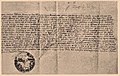 Rozgonyiné Szentgyörgyi Cecília adománylevele 1430-ból