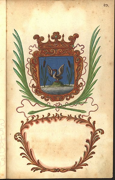 Fájl:Nádasdy címer, Protocollum Venerabilis Conventus Posoniensis, 1710-1763.jpg