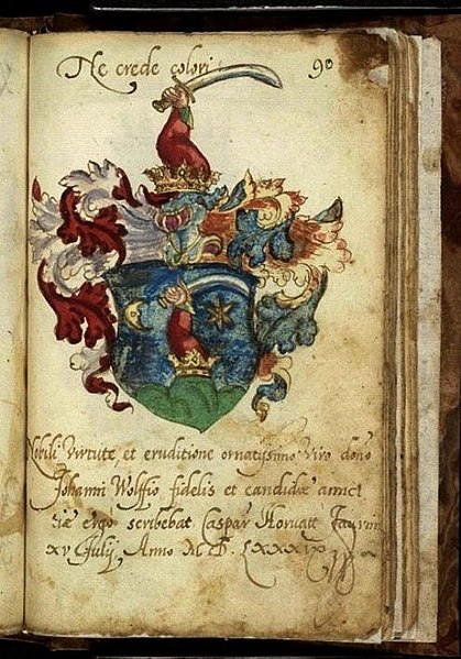 Fájl:Horváth Gáspár címere, 1589.jpg