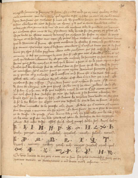 Fájl:Ún. szaracén ABC Mandeville urazásaiból, 14-15. sz., BnF, Français 24436, fol. 30r.png