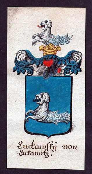 Fájl:18-Jh-Lukawsky-von-Lukawitz-Böhmen-Wappen.jpg