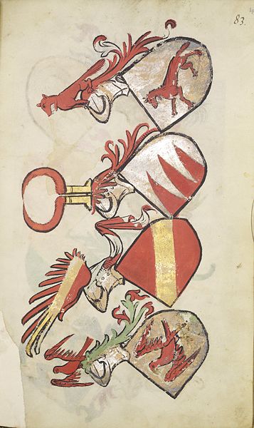 Fájl:Livro de Aurotos 1416-17, magyar címerek 0113.jpg