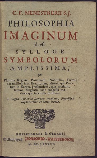 Fájl:Menestrier, Philosophia Imaginum 1695 címlap.jpg