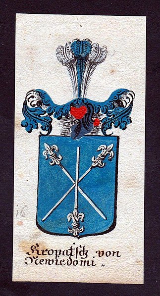 Fájl:18-Jh-Kropatsch-von-Mewiedomi-Böhmen-Wappen.jpg