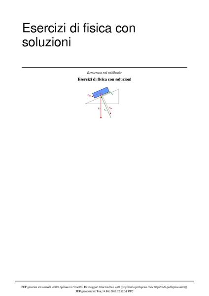 File:Esercizi di fisica con soluzioni.pdf