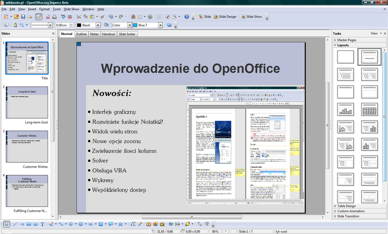 Plik:OpenOffice.org 3 - Impress 3 Beta.png