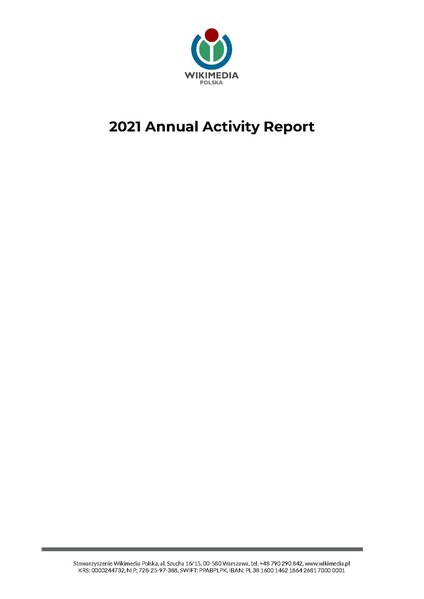 Plik:Annual Activity Report 2021.pdf