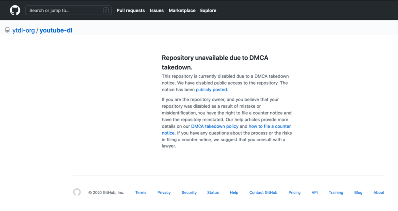 File:Youtube-dl DMCA notice.png