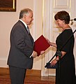 Lech Kaczyński i Joanna Kluzik-Rostkowska, Minister Pracy i Polityki Społecznej