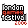 Logo festiwalu London Games Festival w 2006 roku