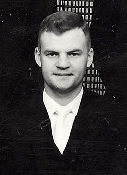 Ds. C.J.H. Venter as vierdejaarstudent aan die TSP, 1964