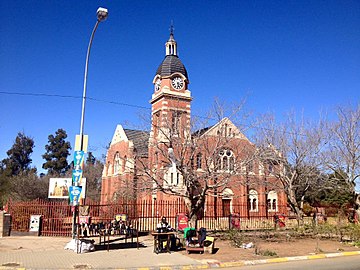 Die kerkgebou van die NG gemeente Ventersdorp, ingewy Oktober 1912.