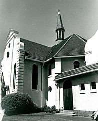 Die kerkgebou van die NG gemeente Durban lyk byna nes dié van Turffontein, Luckhoff en Waterval in Newlands, Johannesburg.