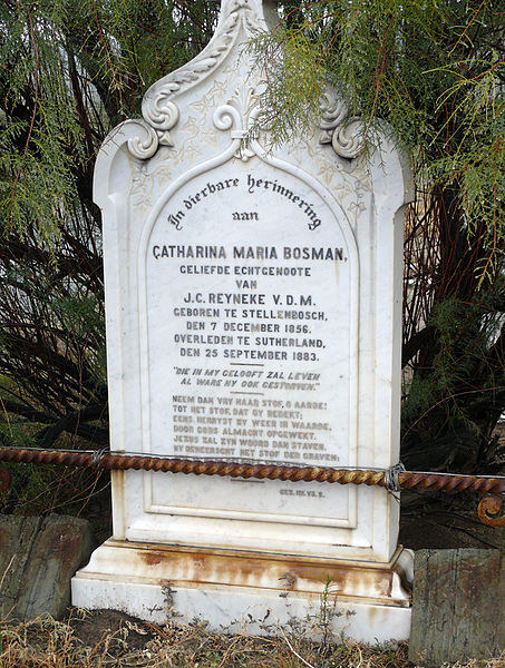 Lêer:Grafsteen Catharina Maria Bosman Sutherland.jpg