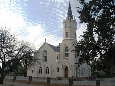 Die hoeksteen van die kerkgebou van die NG gemeente Vosburg is op 27 November 1909 gelê.