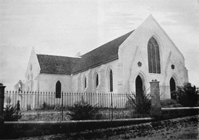 Hager was verantwoordelik vir die vergroting van die vorige NG kerk op Calitzdorp. Die oorspronklike kerkie is op 7 Junie 1857 ingewy. Hager het die plan vir die vergroting voorsien en is bygestaan deur sy skrynwerker-seun, J.C.M. Hager. Die vergrote kerk is op 11 September 1880 ingewy. Dis omstreeks 1910 gesloop.