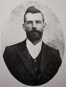 Ds. W.J. de Klerk, leraar van 1907 tot 1911. Hy is die oupa van oudpres. F.W. de Klerk.